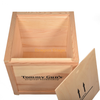 Slide top wooden boxes wood crate packaging wooden boxes with sliding lid