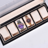 6 Slot Leather Watch Box Sotrage Display Case Organizer In 1 Box