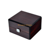 Oem High Glossy Piano Dark Wood Watch Box With Leather Lining