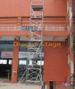 8.51m Aluminum Scaffolding with Hang Ladder Platform