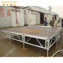 Outdoor Mini Aluminum Truss Stage 5x4m