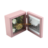 Creative Transparent Valentine Soap Flower Packaging Preserved Flower Box For Display