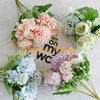 Artificial Flower Bouquet Plastic Flower Small Bouquet Rose Silk Flower Dry Flower Home Decoration