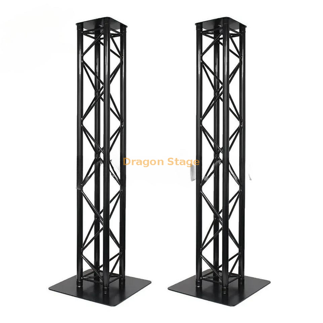Aluminum DJ stand Bands Totem Truss with base plate from China manufacturer  - DRAGON STAGE