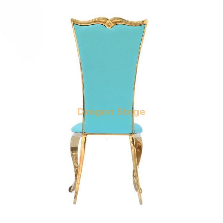 Blue Hotel Banquet Chairs (4)