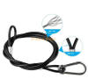 1.5mm-3mm Steel Wire Rope Safety Rope Anti Fall Rope / Speaker Safety Rope / Stage Lighting Safety Rope