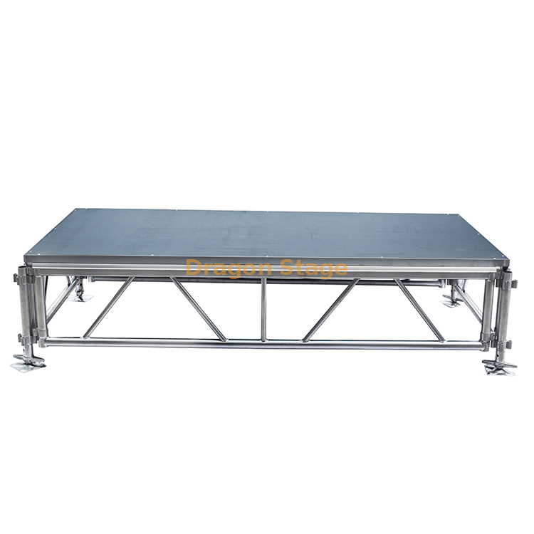 4x8ft Aluminum Portable Concert Stage 56x28ft