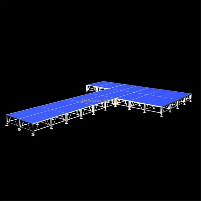 Runway Outdoor Aluminium Stage Deck 12.2x8.54m