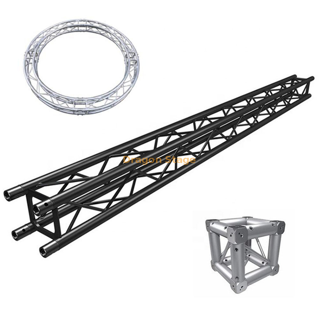 Aluminum Black Mini Stage Truss 100mm Mini Truss