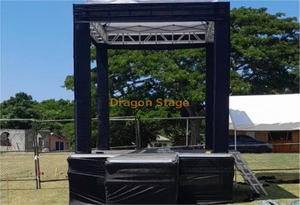 Aluminum Mobile Stage And Top 10ft X10ft