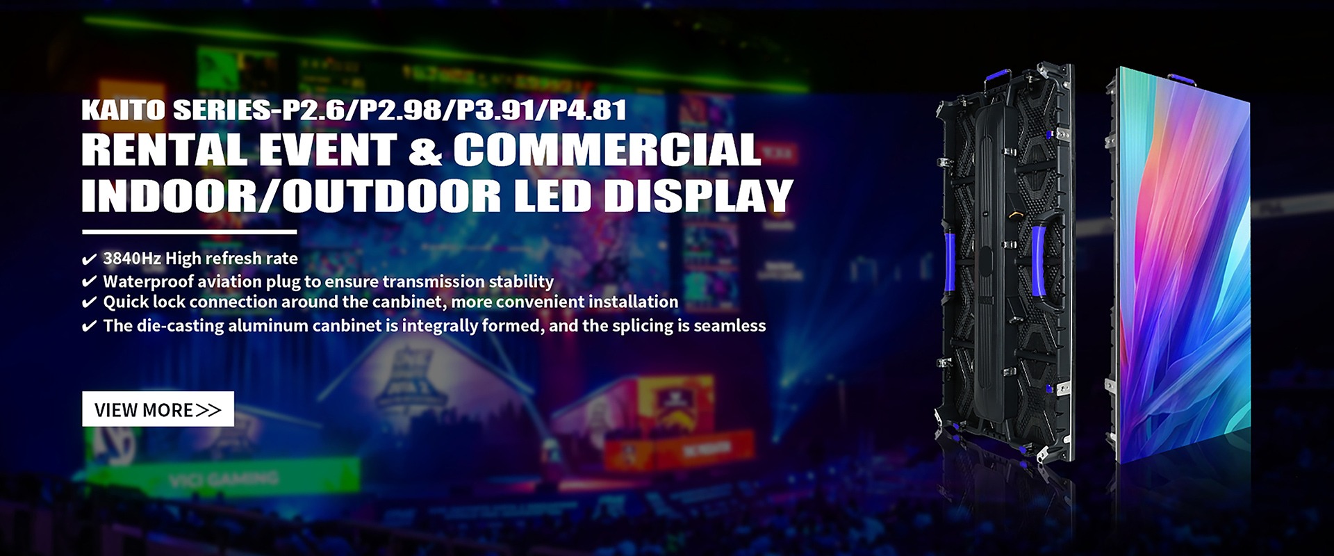 RENTAL EVENT COMMERCIAL LED DISPLAY