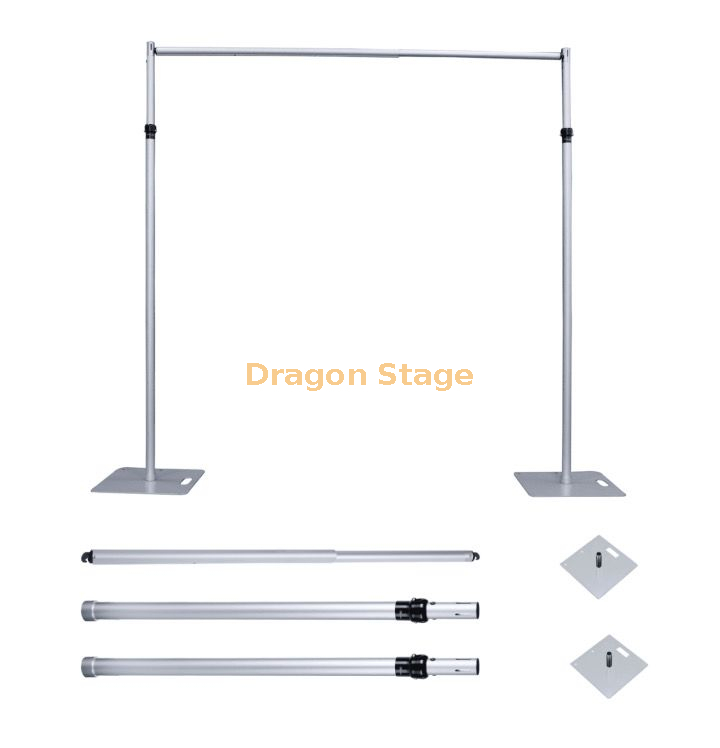 Pipe And Drapes Systems for Led Curtains 4x4m