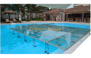 Swimming Pool Cover Clear Stage 10x10m