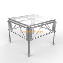 40x40ft Glass Acrylic Platform Stage