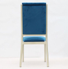 Wholesale of aluminum alloy banquet chairs, soft cushions, hotel backchairs, modern and minimalist hotel and restaurant chairs by manufacturers