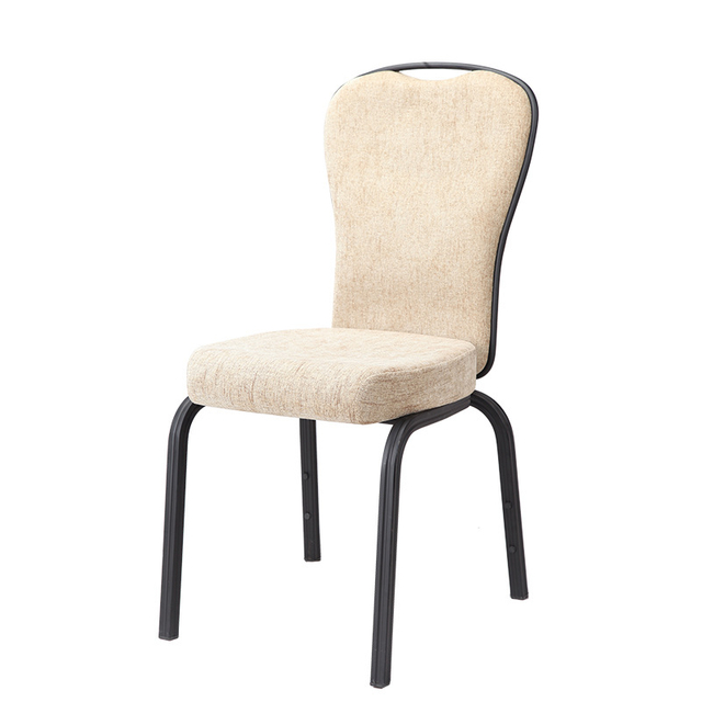 Manufacturer provides simple metal rocking chairs, hotel wedding banquet dining chairs, round tube backrest chairs, wholesale chairs