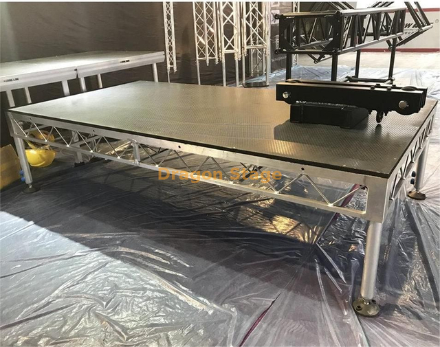 Dj Console Table Mega Stage for Large Concert Performance 80x4ft