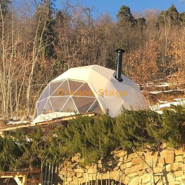 20ft Outdoor Waterproof Luxury 6m Dome Tent House For Travel Camping Resort