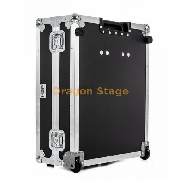 Customized Event Trolley 27 Flight Case With Two Wheels