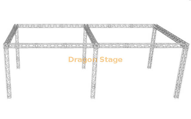 Aluminum Trade Show Activity Exhibition Truss 12x6x4m