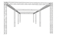 Event Exhibition Truss System 13.5x4.5x4m