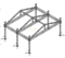 20x18x8m Heavy-Duty Aluminum Roof Truss System