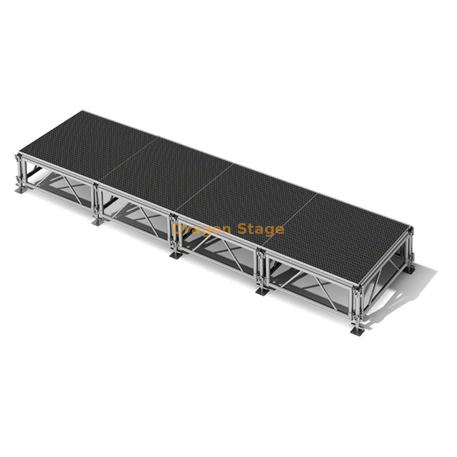 4X4FT Portable Modular Platform Aluminum 4.88x1.22m