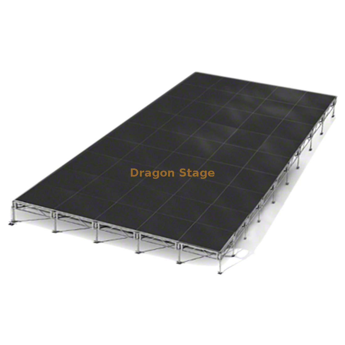 TUV Durable Aluminum Stage for Road Show 10.98x6.1m with 2 Stairs