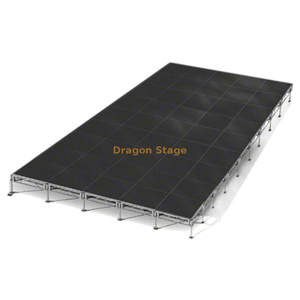 TUV Durable Aluminum Stage for Road Show 10.98x6.1m with 2 Stairs