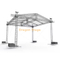 Heavy-Duty 10x9x7m Aluminum Stage Roof Truss System with 2m Speaker Array Wings