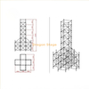 12m Steel Scaffolding Layher Truss for Sound Speaker Line Array 