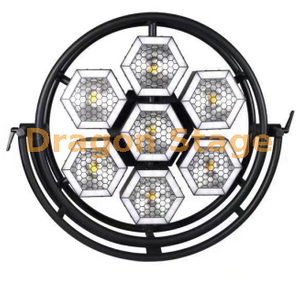7 Circular Hexagonal LED Pixel Background Lights