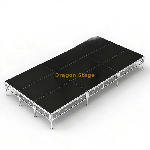 Household Portable Small Party Stage 6x3m with 2 Stairs