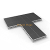 8.54x7.32m T-Shape Portable Stage Kit | Adjustable Height 0.4m–0.8m Aluminum Modular Platform
