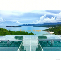 Acrylic Pool Stage for Wedding Events 12 Pieces