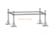 Portable Aluminum Bolt Truss for Exhibition 13x10x6m