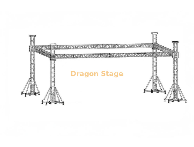 Portable Aluminum Bolt Truss for Exhibition 13x10x6m