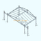 12x10x7m Peak Roof Aluminum Bolt Truss System with 3m Speaker Wings