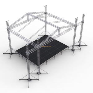 Aluminum Roof Truss Concert Line Array Speaker Lighting Stage Truss 14x11x8m
