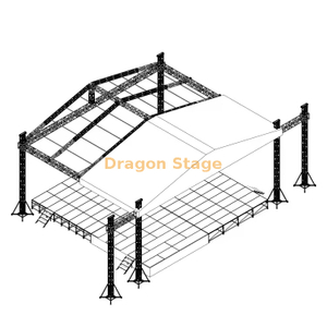 Outdoor Portable Exhibition Concert Events Wedding Stage 14x7x9m