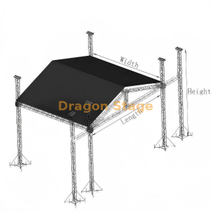 Truss System Concert Sound Lighting Truss Aluminum 14x10x14m