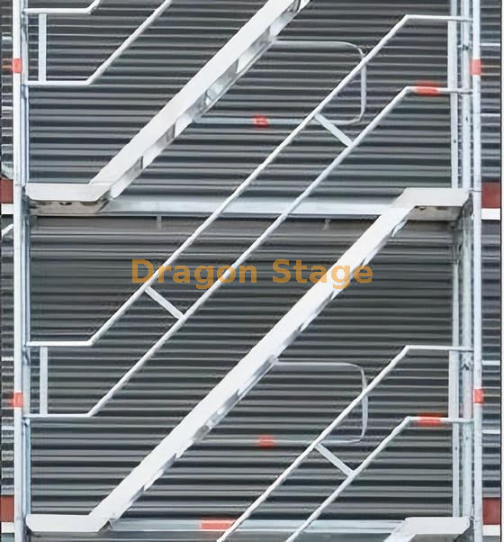 Climbing Platform Ladders for Scaffolding Layher