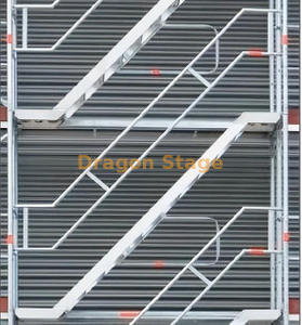 Climbing Platform Ladders for Scaffolding Layher