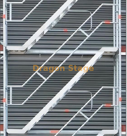Climbing Platform Ladders for Scaffolding Layher