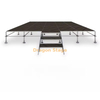 Steel Layer Stage System for Outdoor Wedding 6.1x4.88m