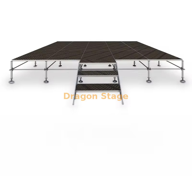 Steel Layer Stage System for Outdoor Wedding 6.1x4.88m