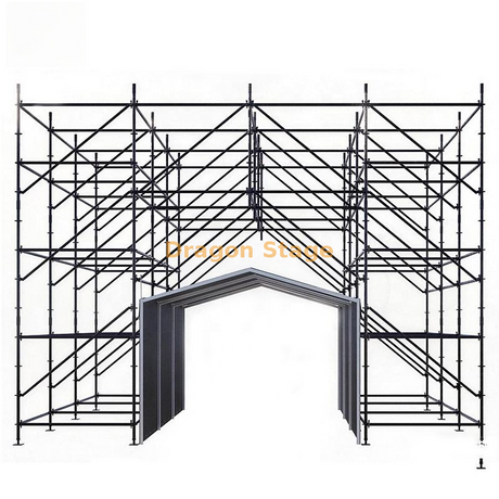 4x6m Channel Tent for Covered Backstage-to-Stage Access