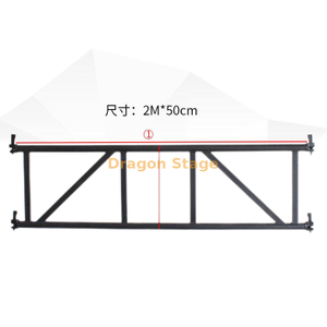 Steel Layher Truss Round Pipe Segment Beam