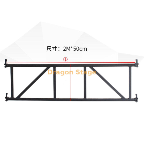 Steel Ringlock Truss Round Pipe Segment Beam