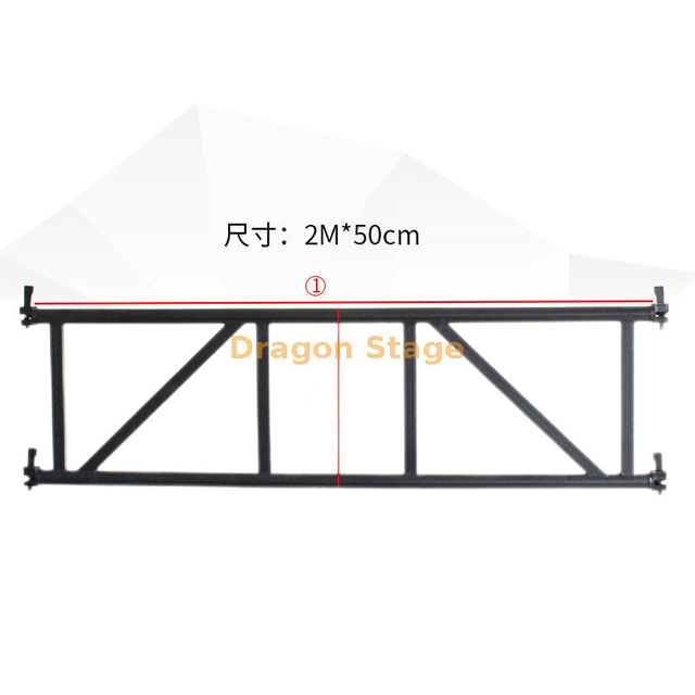 Steel Layher Truss Round Pipe Segment Beam